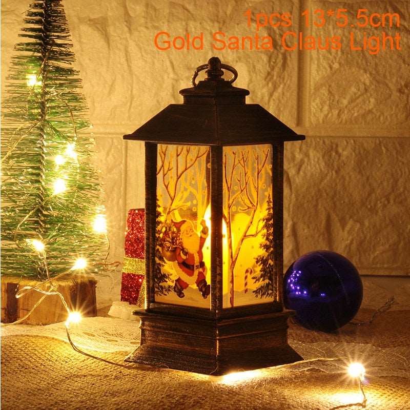 Christmas Decorations for Home - Led Christmas Candle and Tree Decorations