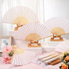 30/20/10Pcs Oriental Hand Folding Fan Wedding Party Handheld Fan Gift Chinese Japanese Bamboo Foldable Fan Home Decor Ornament