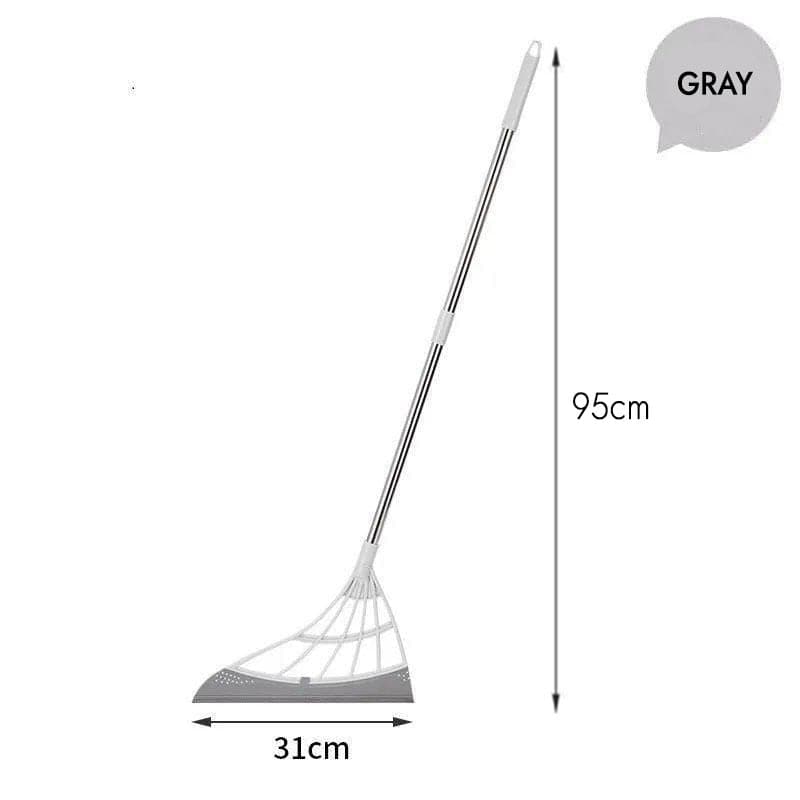 Gray color multi function magic broom - papaliving