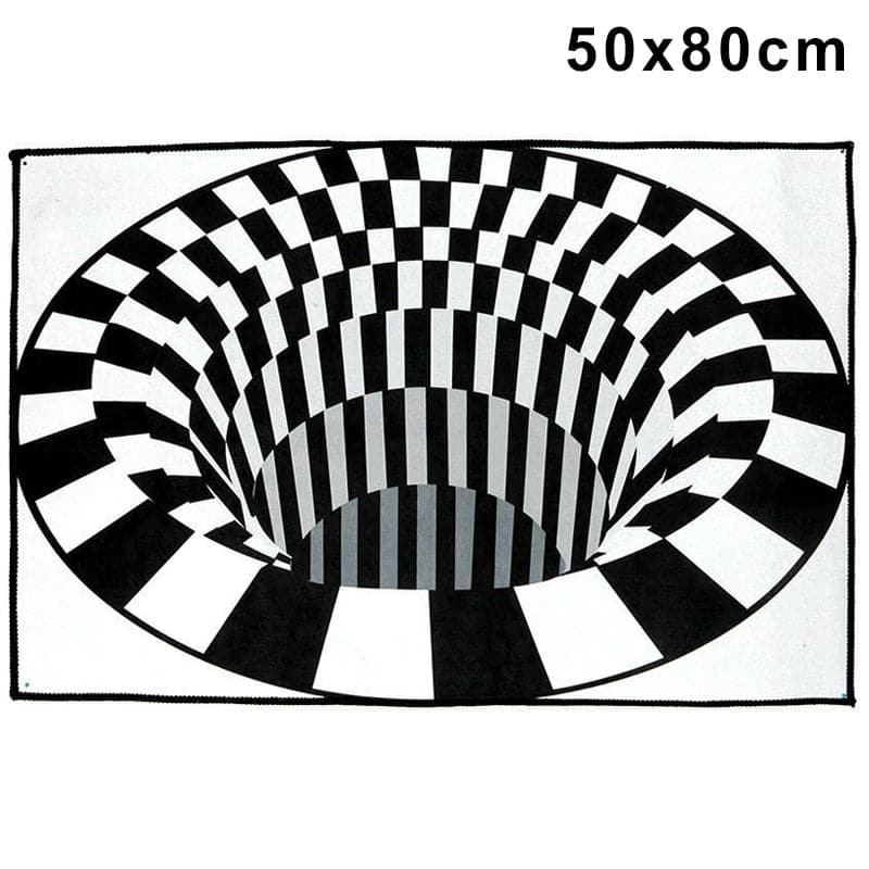3d optical illusion rugs - 50x80cm - papaliving