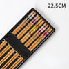 5Pairs Handmade Natural Bamboo Wood Chopsticks Reusable Sushi Food Stick Gift Tableware Korean Chopsticks Set cute chopsticks