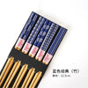 5Pairs Handmade Natural Bamboo Wood Chopsticks Reusable Sushi Food Stick Gift Tableware Korean Chopsticks Set cute chopsticks