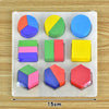 Kids Montessori Wooden Toys Rainbow Blocks Learning Game