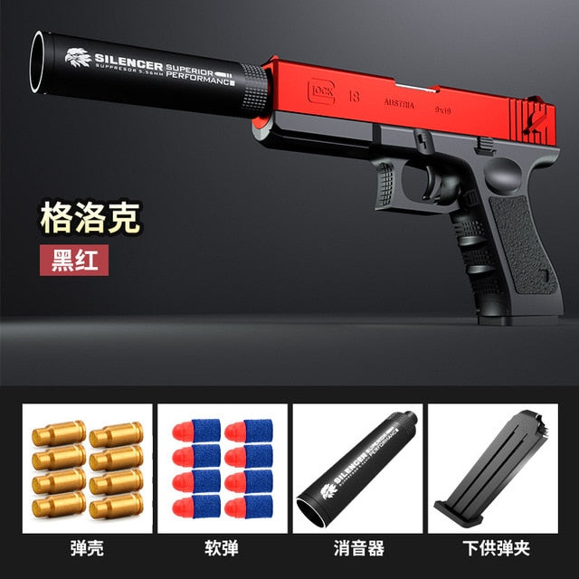 M1911 Glock Soft Bullet Gun for Kids Online - PapaLiving
