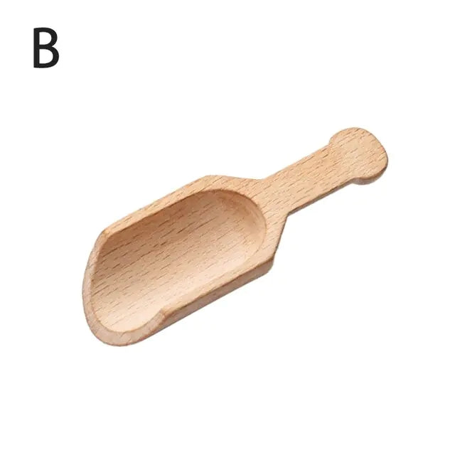 1pc Chinese Kung Fu Bamboo Tea Coffee Spoon Home Wooden Measuring Spoon Tea Coffee Scoop Sugar Spice Measure Spoon MeasuringTool