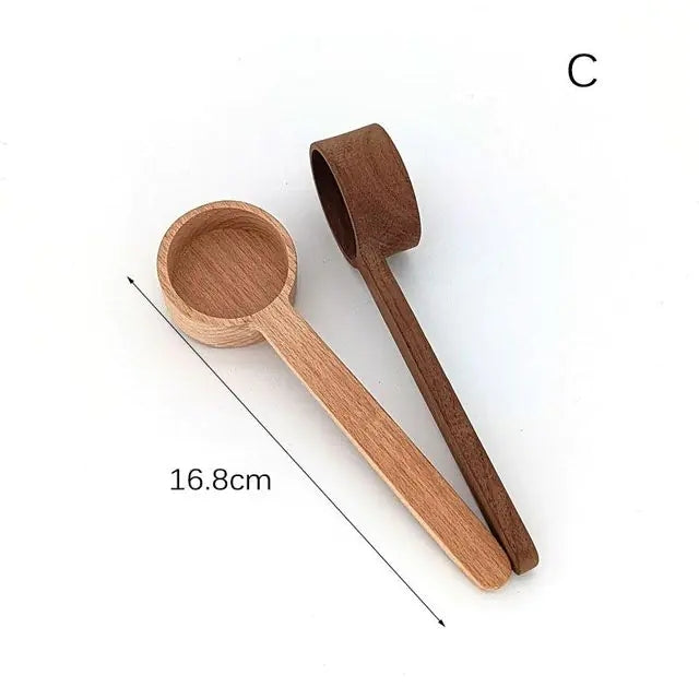 1pc Chinese Kung Fu Bamboo Tea Coffee Spoon Home Wooden Measuring Spoon Tea Coffee Scoop Sugar Spice Measure Spoon MeasuringTool