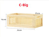 Vintage Solid Wood Storage Basket Bamboo Storage Box Desktop Toys Books Wooden Storage Box Home Organization and Storage