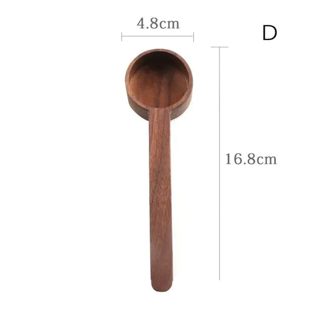 1pc Chinese Kung Fu Bamboo Tea Coffee Spoon Home Wooden Measuring Spoon Tea Coffee Scoop Sugar Spice Measure Spoon MeasuringTool