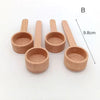 1pc Chinese Kung Fu Bamboo Tea Coffee Spoon Home Wooden Measuring Spoon Tea Coffee Scoop Sugar Spice Measure Spoon MeasuringTool