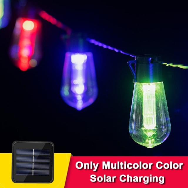 LED Solar String Lights