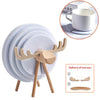 Anti-Slip Sheep Coaster Set for Kitchen