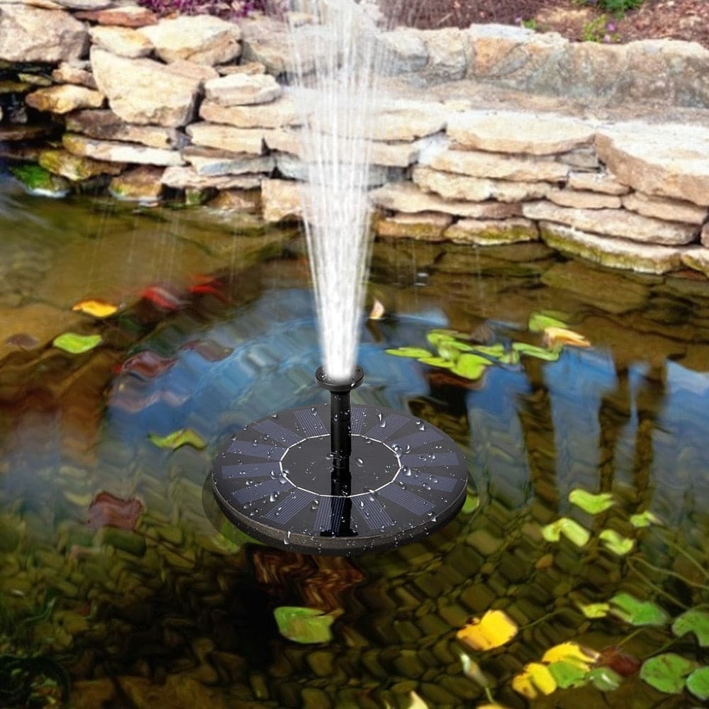 Mini Solar Powered Water Fountain for Outdoor
