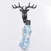 Vintage Deer Head Antler Wall Hooks
