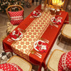 Red Waterproof Tablecloth