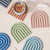 Heat-resistant Silicone Placemats for Dining Table