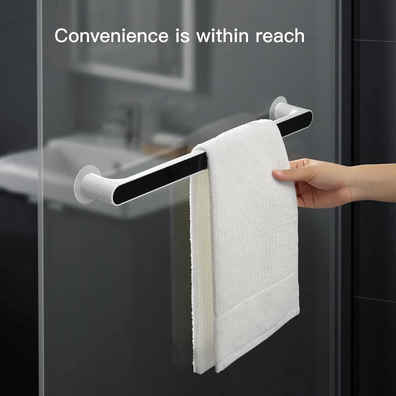 wall mounted towel rack with shelf on papaliving store