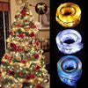 Ribbon Fairy Light Christmas Decoration Christmas Tree Ornaments For Home