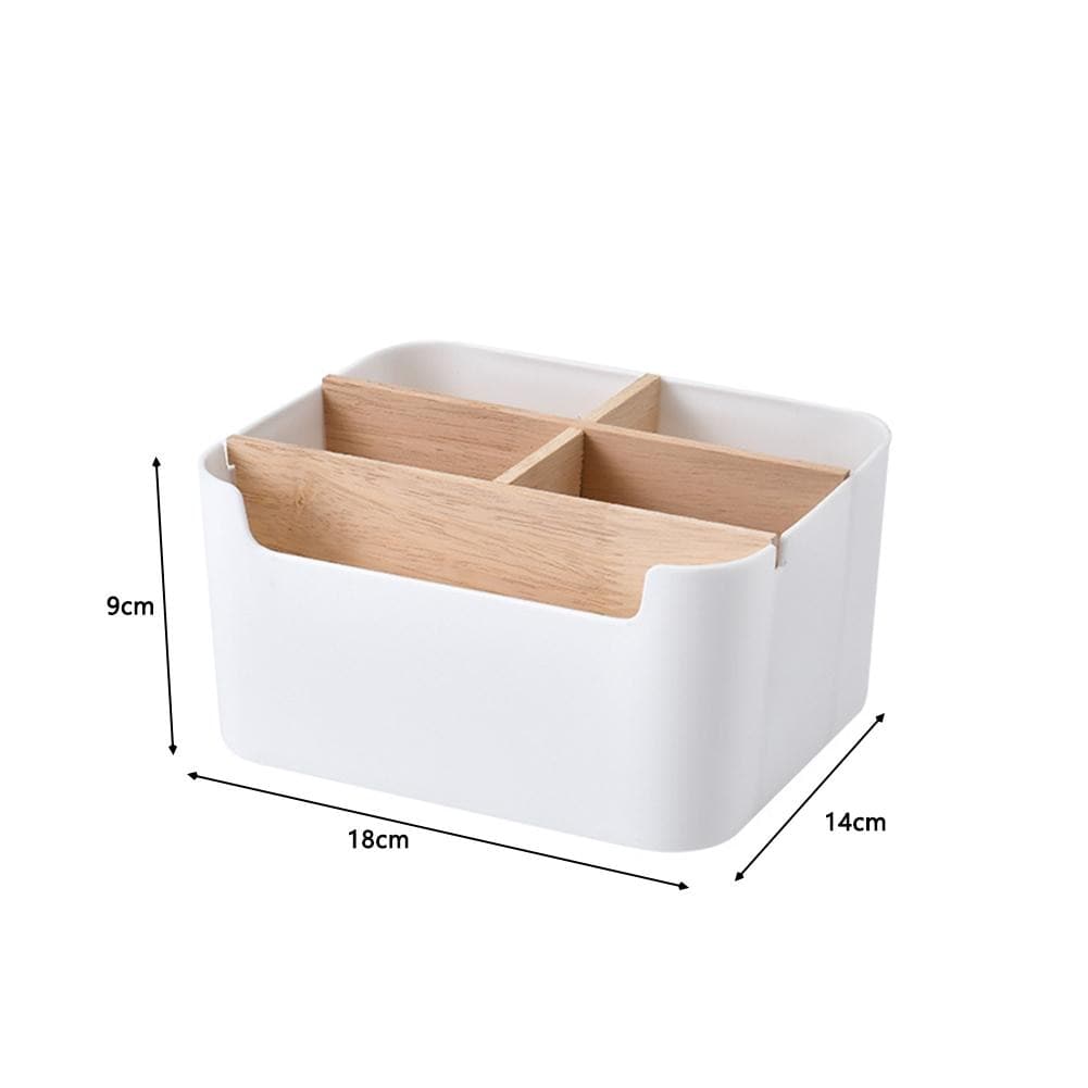 Multifunctional Non-slip Storage Box, Movable Partition For Desktop