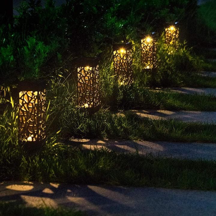 Solar Powered Waterproof Vintage Decorative Garden Lights