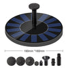 Mini Solar Powered Water Fountain for Outdoor