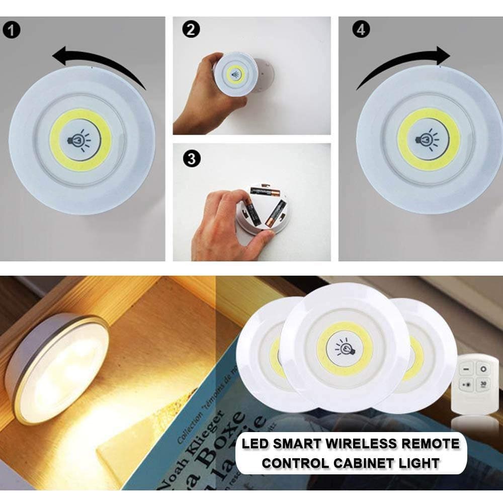 under cabinet wireless lighting with remote