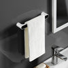 Load image into Gallery viewer, wall mounted towel rack with shelf - PapaLiving - small size black Color