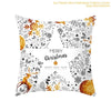 FENGRISE Cotton Linen Merry Christmas Cover Cushion - 45x45cm Size