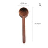 1pc Chinese Kung Fu Bamboo Tea Coffee Spoon Home Wooden Measuring Spoon Tea Coffee Scoop Sugar Spice Measure Spoon MeasuringTool