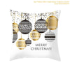FENGRISE Cotton Linen Merry Christmas Cover Cushion - 45x45cm Size