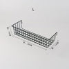 Hanging Rack Wall Display Art Storage Box Basket Mesh Shelf Rack Holder Organizer