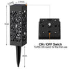 Solar Powered Waterproof Vintage Decorative Garden Lights