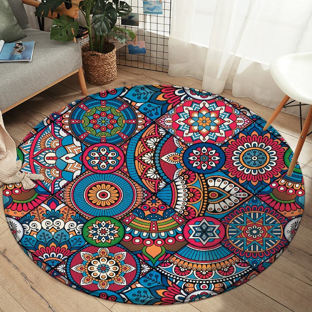 Mandala Pattern Rugs | Home Decor Rugs Online