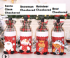 Wine Bottle Cover Christmas Decorations