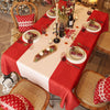 Red Waterproof Tablecloth