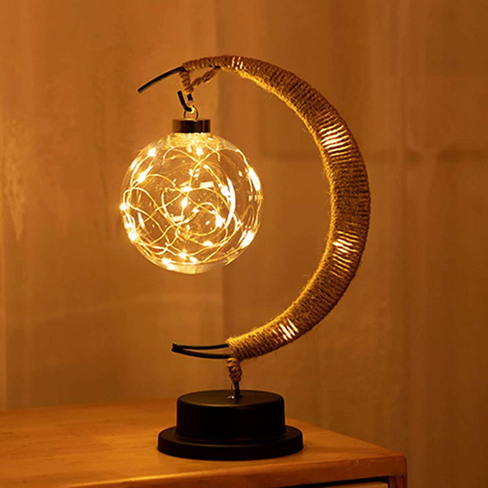 Crescent Dream Moon Cordless Lamp