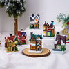 Christmas Light House kerstdorp Christmas village For Home - Xmas Gifts Christmas Ornaments