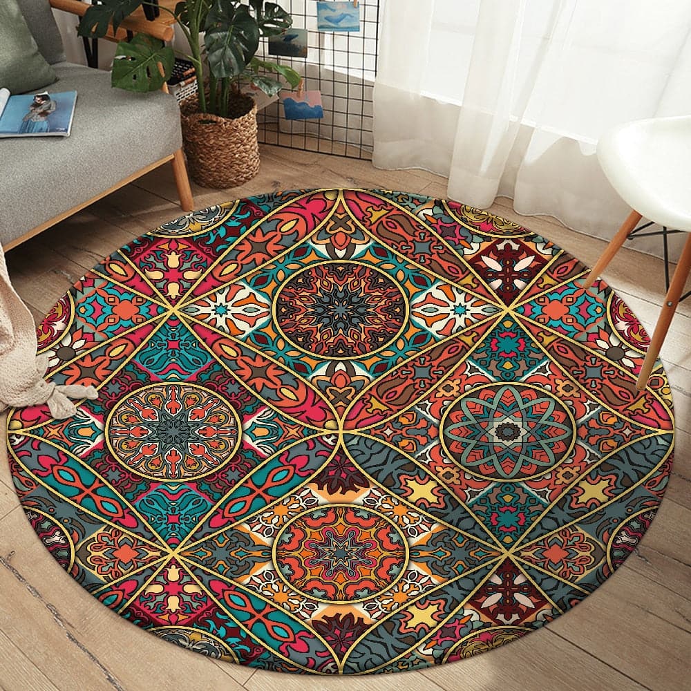 Mandala Pattern Rugs | Home Decor Rugs Online