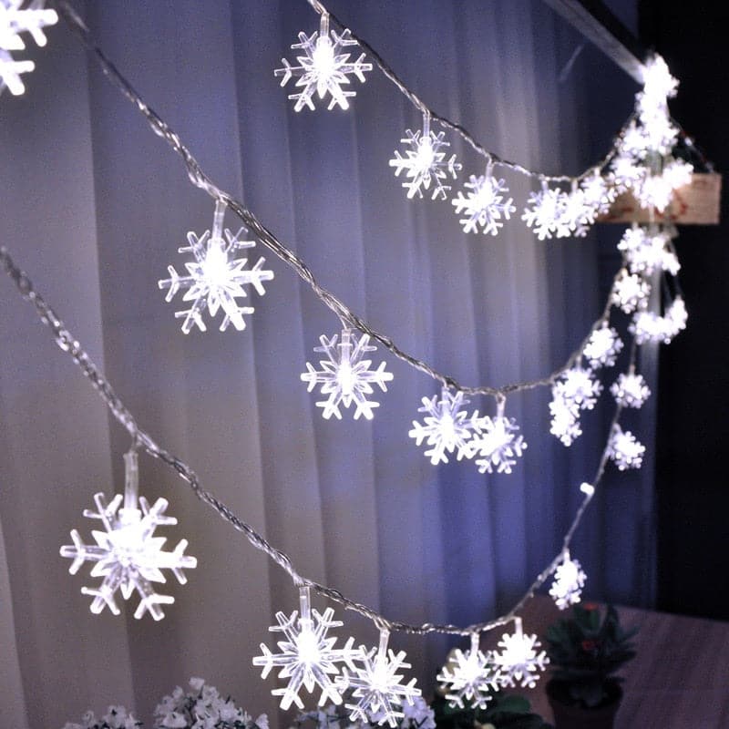 Snowflake LED Light Decorations For Home