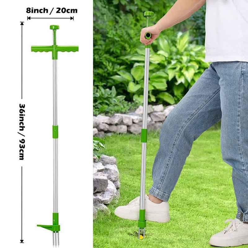 Long Handled Weed Remover Tool for Garden