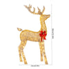 Deer Christmas Decor LED Light Glowing Desktop Ornament