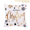FENGRISE Cotton Linen Merry Christmas Cover Cushion - 45x45cm Size