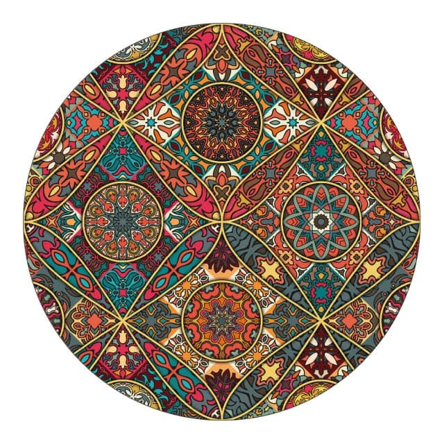 Mandala Pattern Rugs | Home Decor Rugs Online