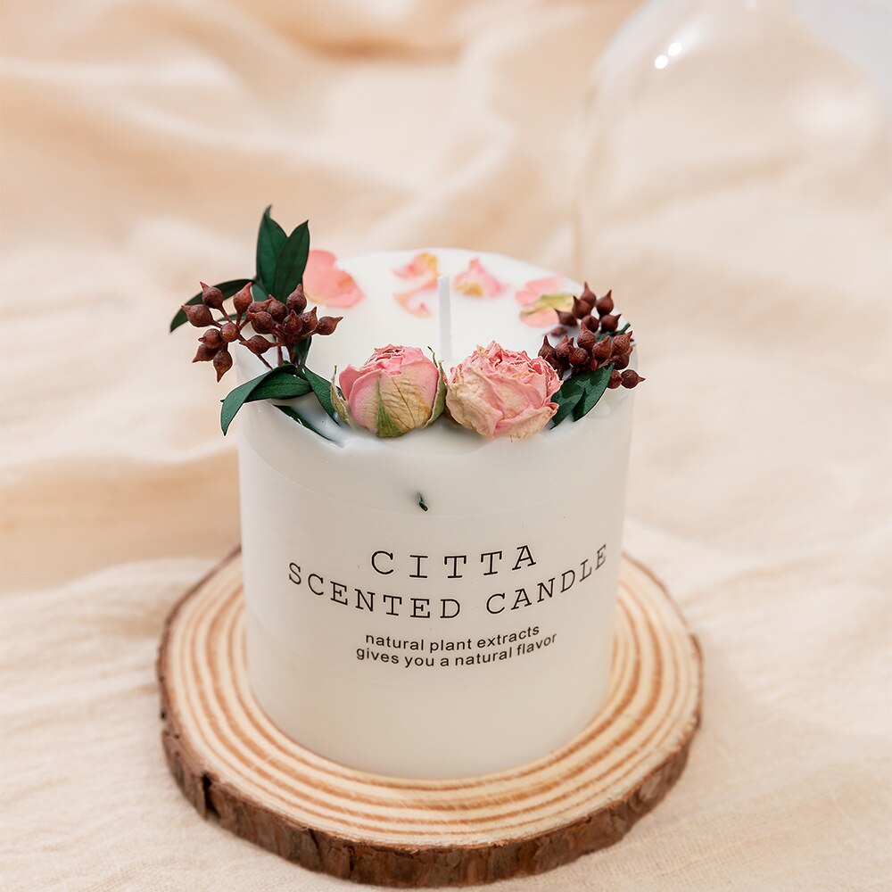 Soy Wax Pillar Scented Candles