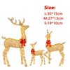 Deer Christmas Decor LED Light Glowing Desktop Ornament