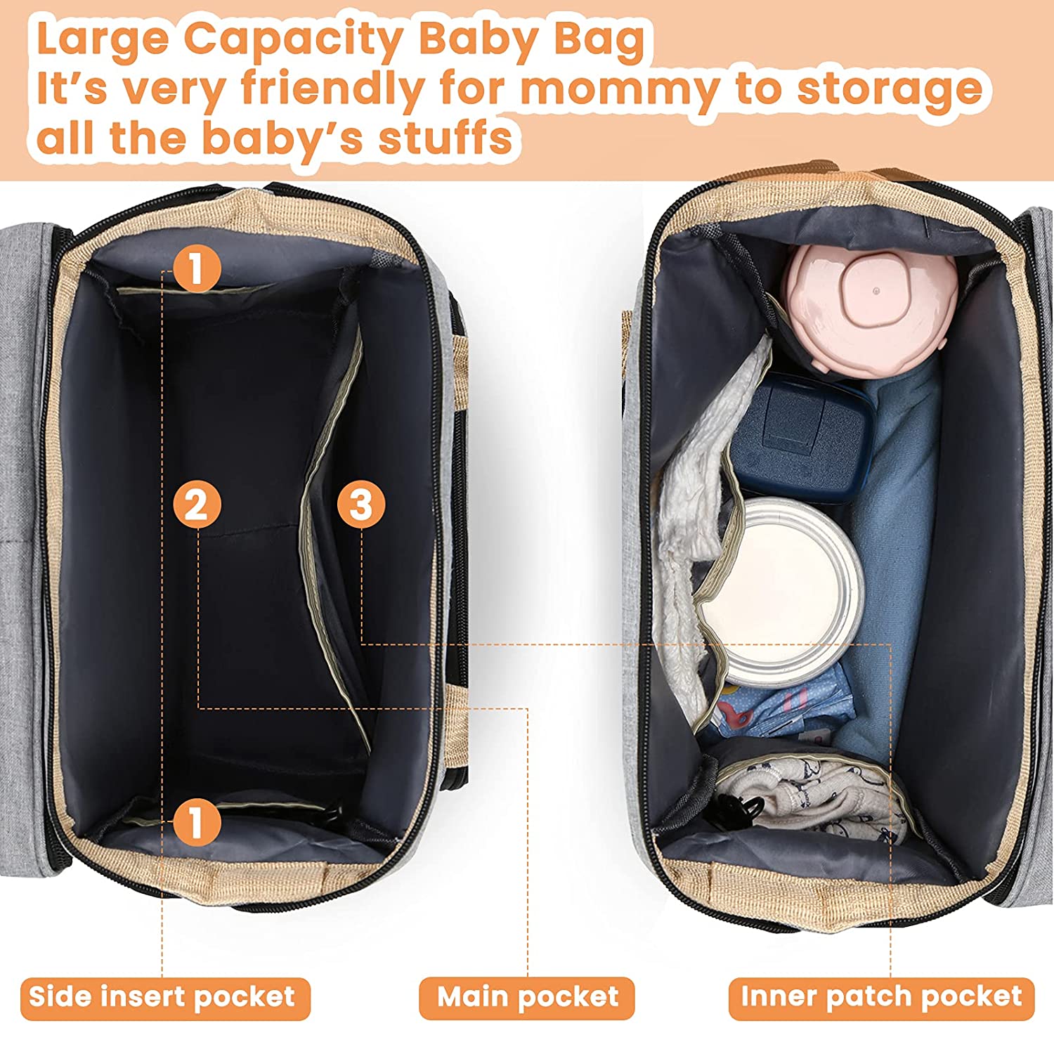 Buy Portable Baby Bed Online at PapaLiving