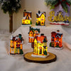 Christmas Light House kerstdorp Christmas village For Home - Xmas Gifts Christmas Ornaments