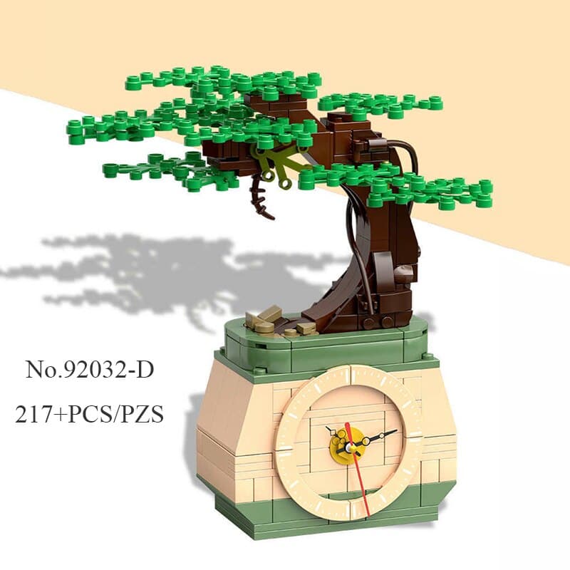Bonsai Clock Building Blocks Online | Bonsai Tree Clocks | PapaLiving