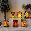 Christmas Light House kerstdorp Christmas village For Home - Xmas Gifts Christmas Ornaments