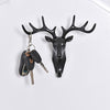 Vintage Deer Head Antler Wall Hooks