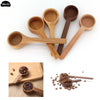 1pc Chinese Kung Fu Bamboo Tea Coffee Spoon Home Wooden Measuring Spoon Tea Coffee Scoop Sugar Spice Measure Spoon MeasuringTool